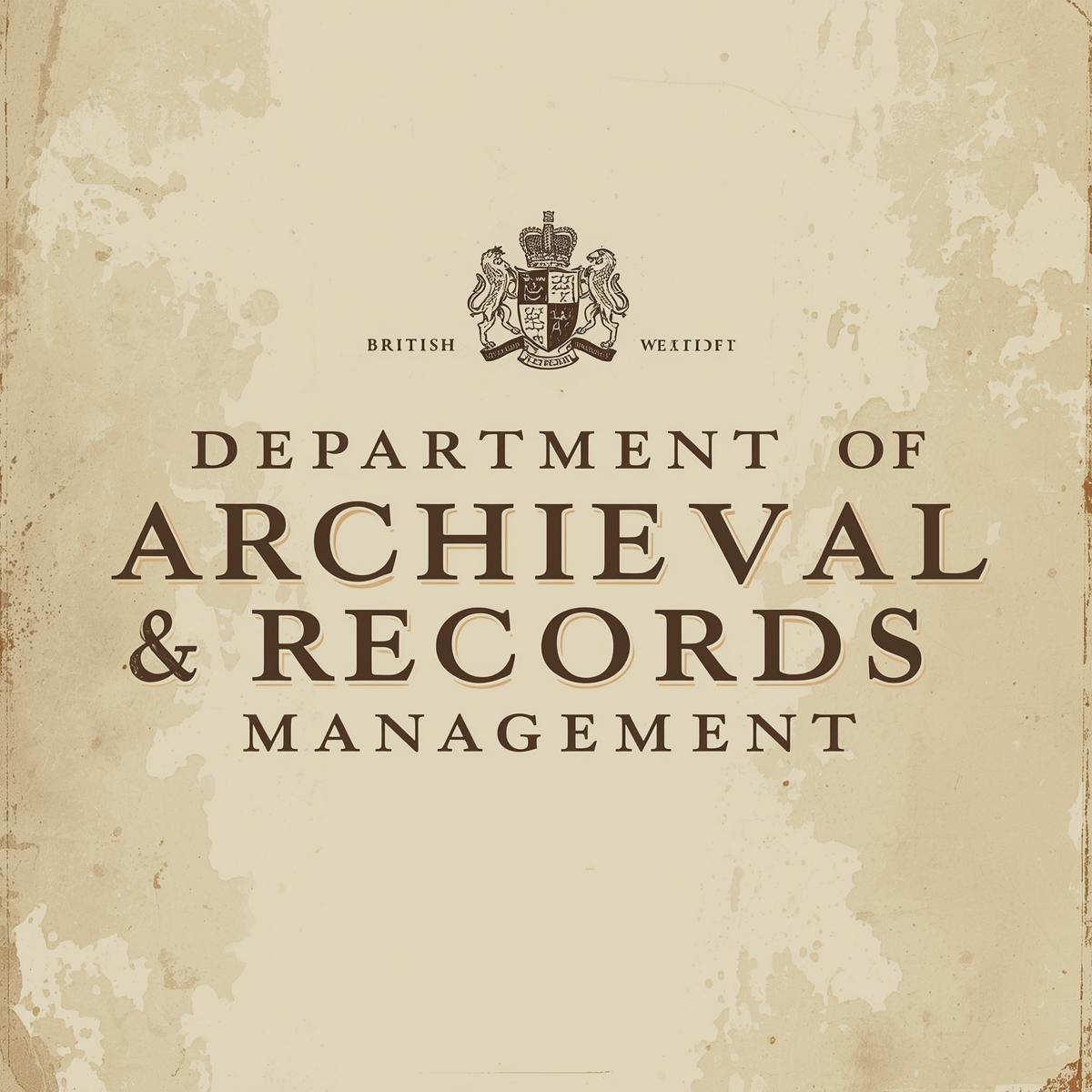 Department of Archival & Records Management seal